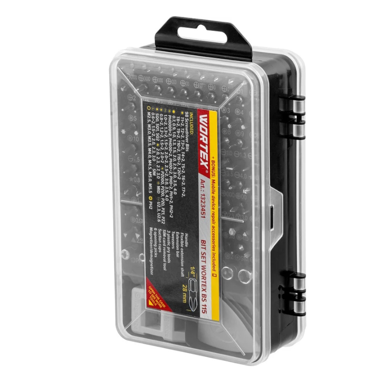 Набор бит Wortex BS 115 1323451 в Вологде