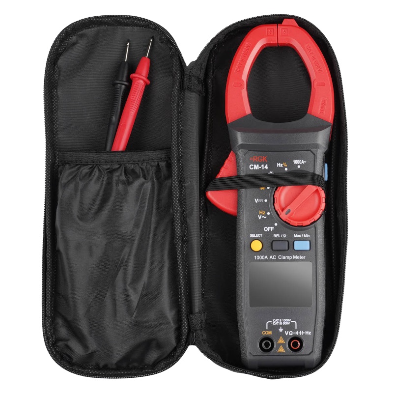 Клещи токоизмерительные RGK CM-14 755115 (с омметром, переменный ток) в Александрове