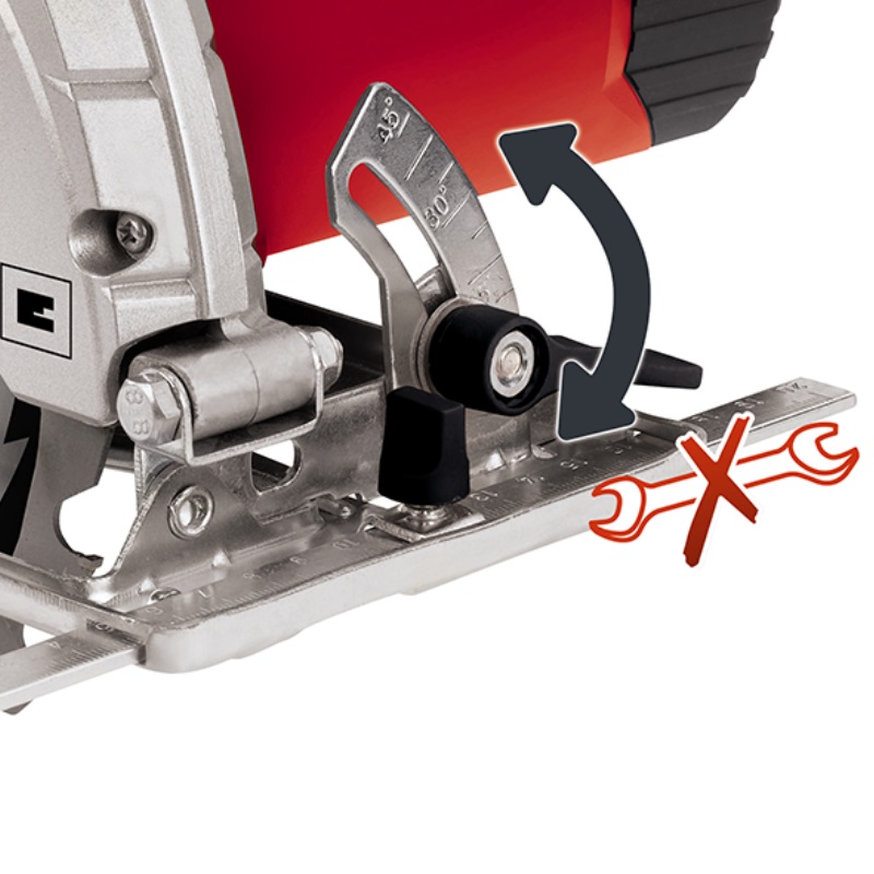 Пила циркулярная Einhell TC-CS 1400, 1400 Вт, 5200 об/мин, 190х30 мм 4330937 в Иваново