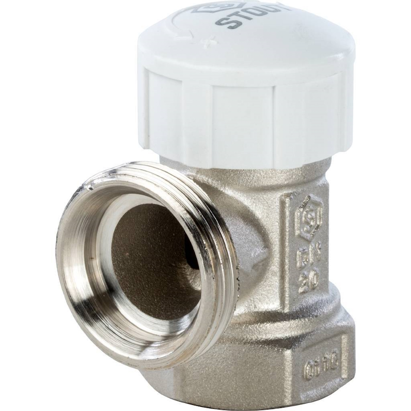 Термостатический клапан Stout SVT 0004 000020 (3/4", угловой) в Твери