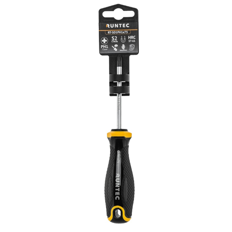 Отвертка Runtec RT-SD1PH1x75, PH1 x 75 мм, S2 в Александрове