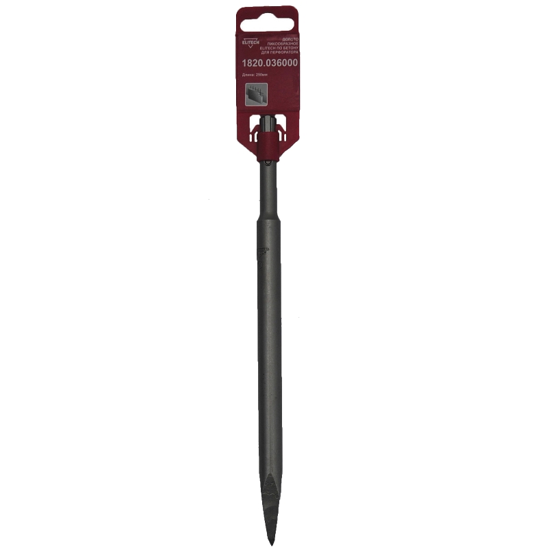 Долото Elitech 1820.036000 186040, SDS+,пика, 250мм в Туле