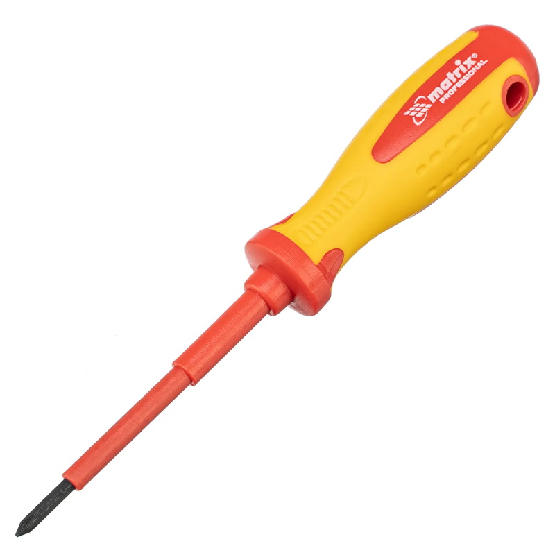 Отвертка Matrix Insulated 12924 Ph0*75мм до 1000В двухкомп.рукоятка в Вологде