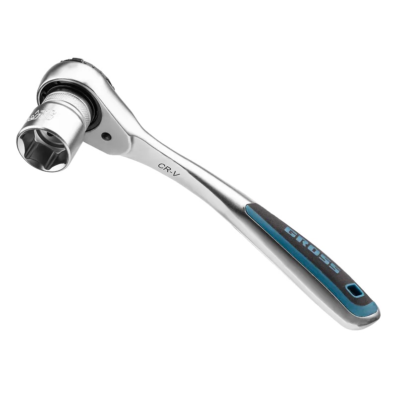 Набор торцевых головок Gross 14144 (трещотка 120 зубьев, 1/2", CrV, 36 предметов) в Туле
