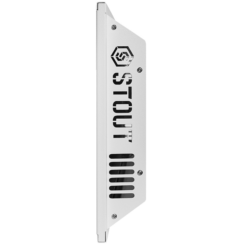 Отопительная панель Stout WHITE STONE SCT SCT-00WW-012030, 120*30, белый гранит/белый корпус в Костроме