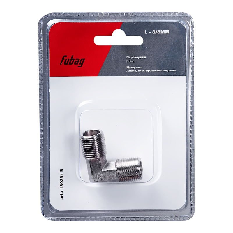 Переходник Fubag 180291 B L - 38MM блистер 1 шт 221₽