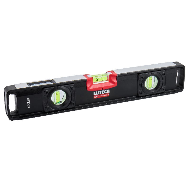 Уровень пузырьковый Elitech HD 320301 207198, 40см, 3 глазка в Иваново