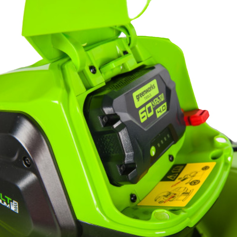 Газонокосилка аккумуляторная Greenworks 2502807, 60V, 46 см, бесщеточная, с 1хАКБ 4 Ач. и ЗУ в Коврове