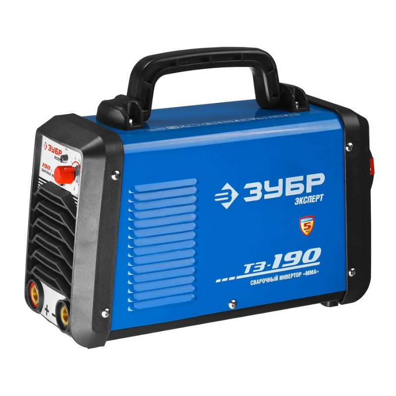 Инвертор сварочный Зубр ЗАС-Т3-190 Профессионал 190А MMA ПВ-60