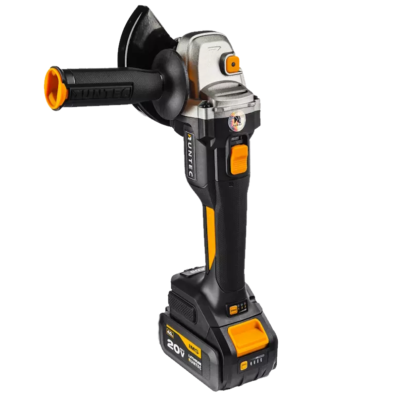 Угловая шлифмашина (болгарка) Runtec PRO RT-AG900, 125 мм, 20 В, плавный пуск в Туле