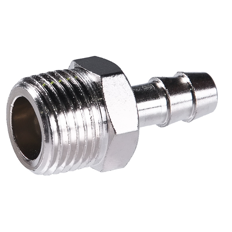 Переходник Fubag 180264, 1/2"M, на елочку 10мм, с обжимным кольцом 10*15 мм