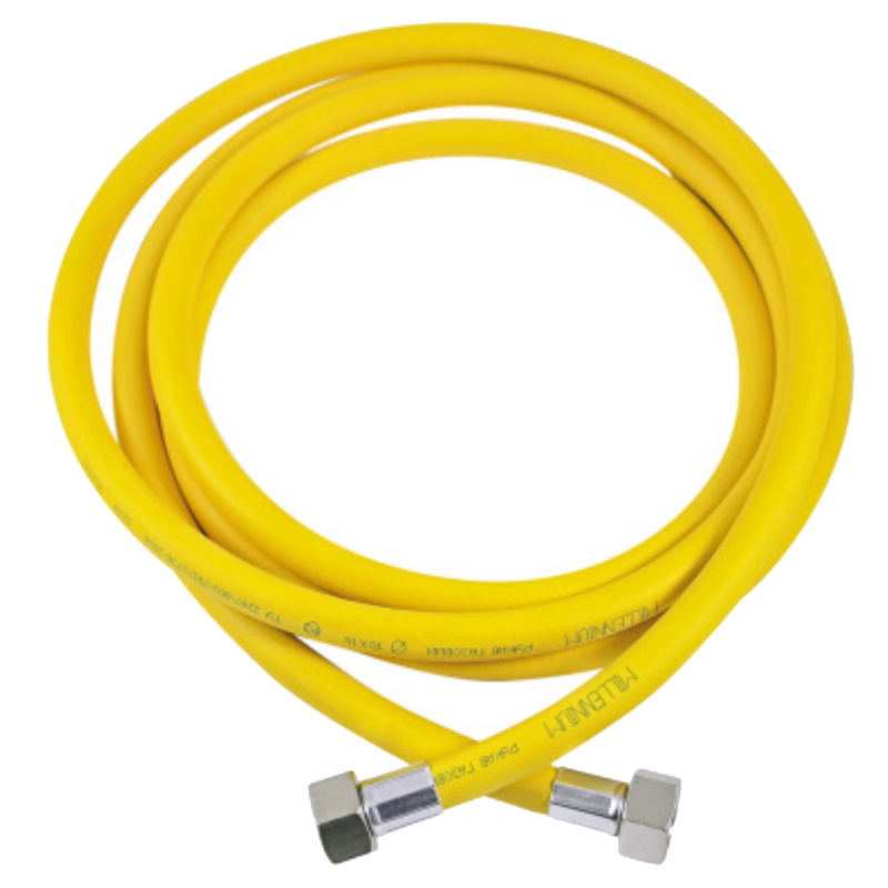 Шланг для газа Eliteline, ПВХ, желтый, 1/2", г/г, 3.0 м