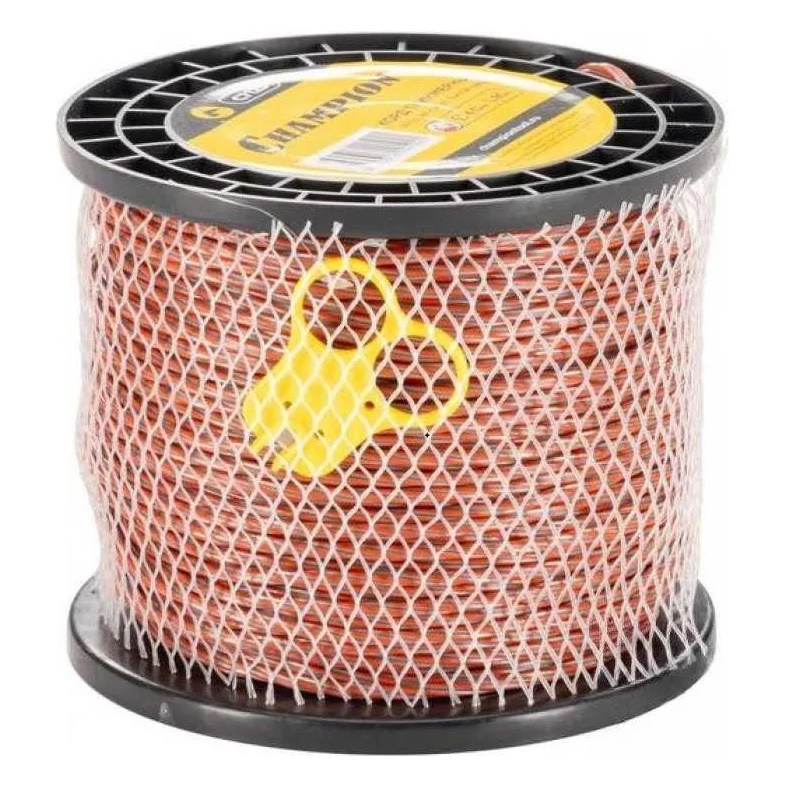 Корд триммерный Champion Whisper-twist C7123, 3,0 мм*168 м (витой квадрат)+нож