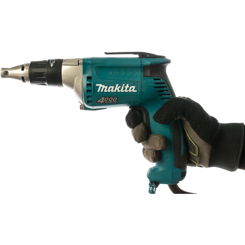 Сетевой шуруповерт Makita FS4300 (4000 оборотов/мин, реверс, поставляется в коробке)