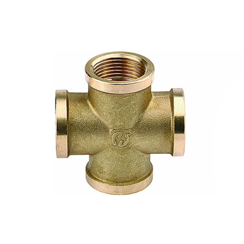 Крестовина General Fittings 51049-3/4 латунь, г/г/г/г, 3/4"  в Рыбинске