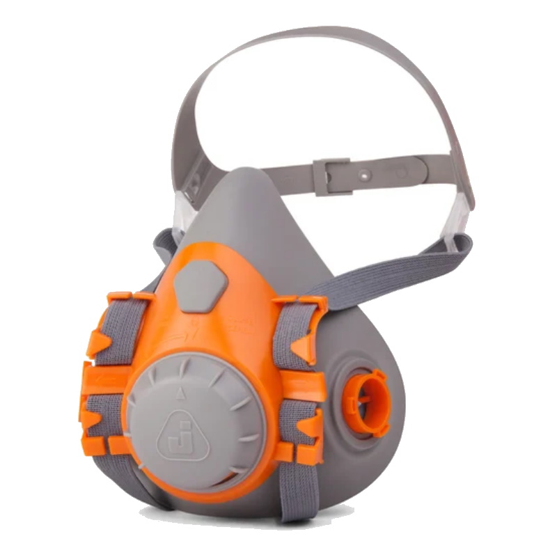 Полумаска фильтрующая Jeta Safety 6500 6500-M, из изолирующих материалов, размер M, (фильтры в комплект не входят/1шт/кор.10шт)  в Иваново