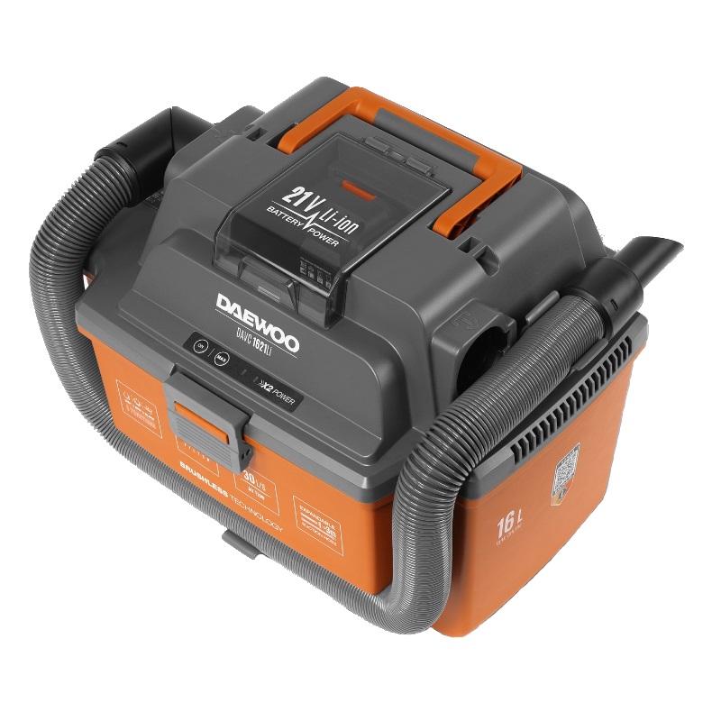 Пылесос аккумуляторный Daewoo DAVC 1621Li SET