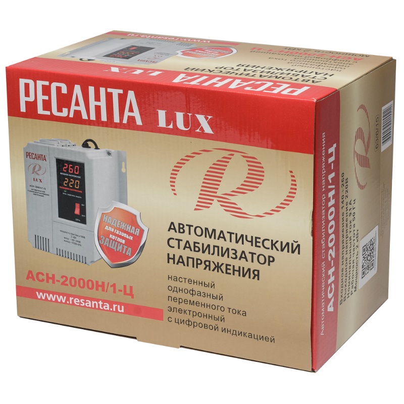 Стабилизатор напряжения Ресанта ACH-2000Н/1-Ц LUX 63/6/15 в Костроме