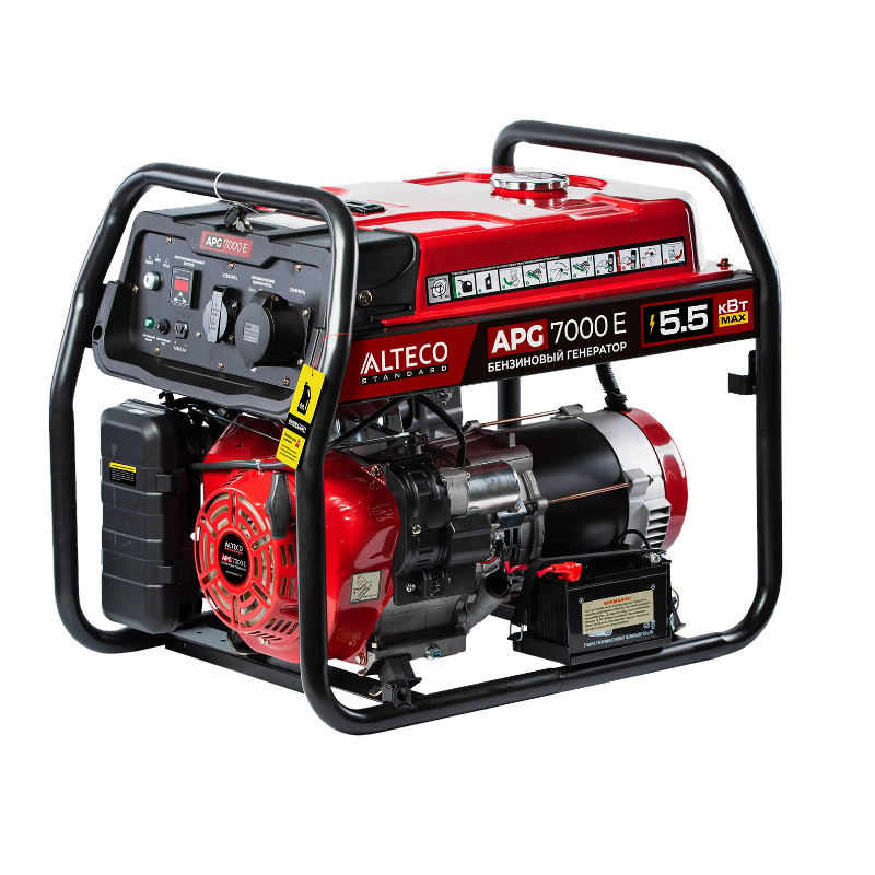 Бензиновый генератор Alteco Standard Apg 7000E (N), 20422