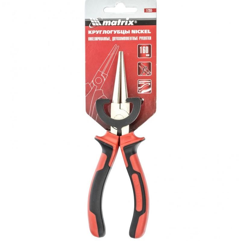 Круглогубцы Matrix Nickel 17355, 160 мм в Муроме