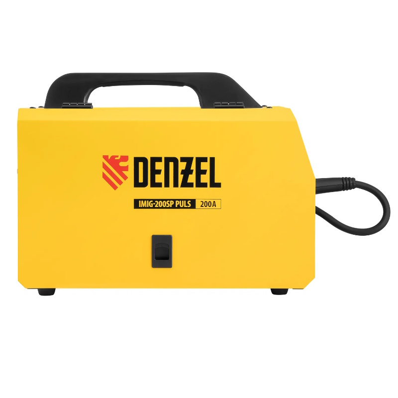 Аппарат инверторный полуавтоматической cварки Denzel IMIG-200SP Pulse 94362, 200 А, ПВ 60%, катушка 5 кг в Костроме