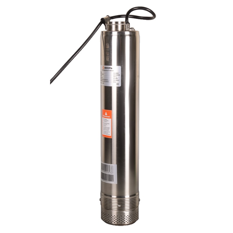 Скважинный насос Вихрь СН-50Н 900/68/3/2, d.100 mm, кабель 20м в Твери