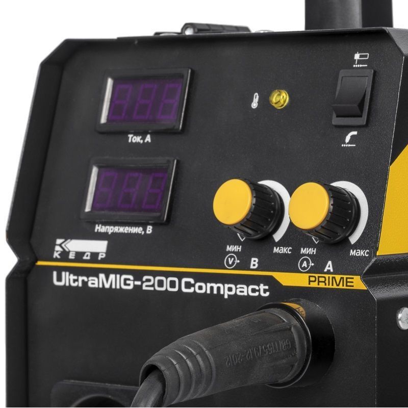 Сварочный полуавтомат Кедр UltraMIG-200 Compact, 220В, 40-200А
