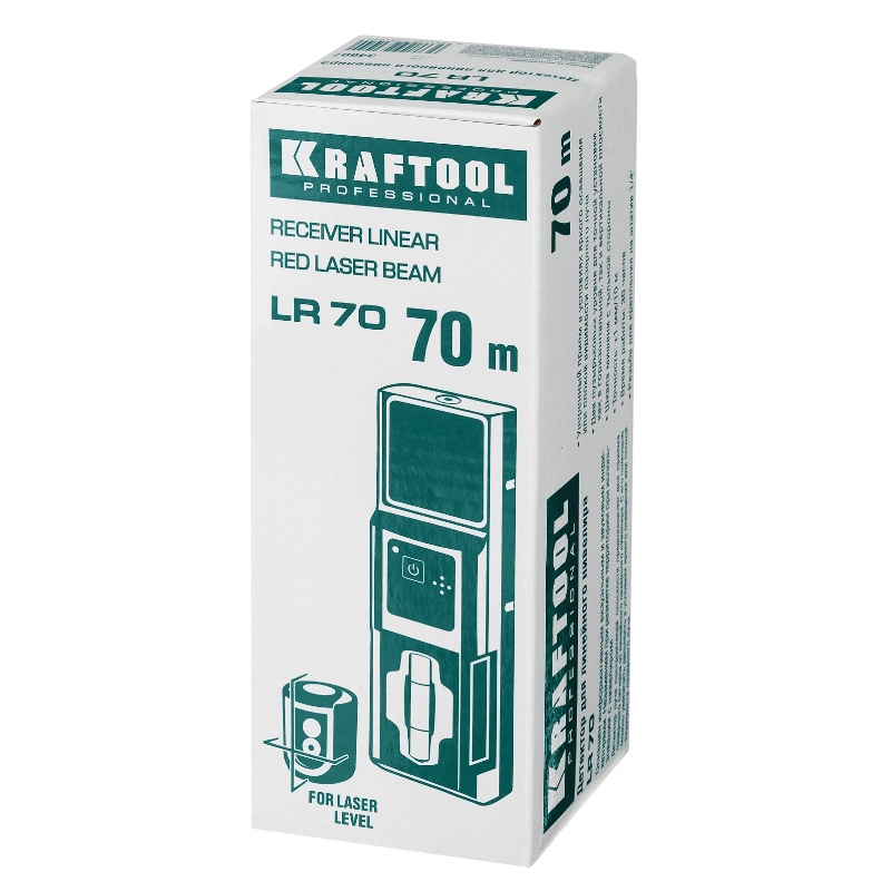 Детектор для линейного нивелира Kraftool LR 70 34607
