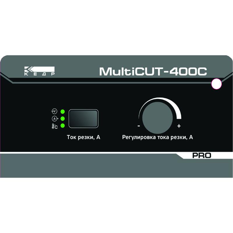 Установка воздушно-плазменной резки Кедр MultiCUT-400C 8012507 ток 40 А