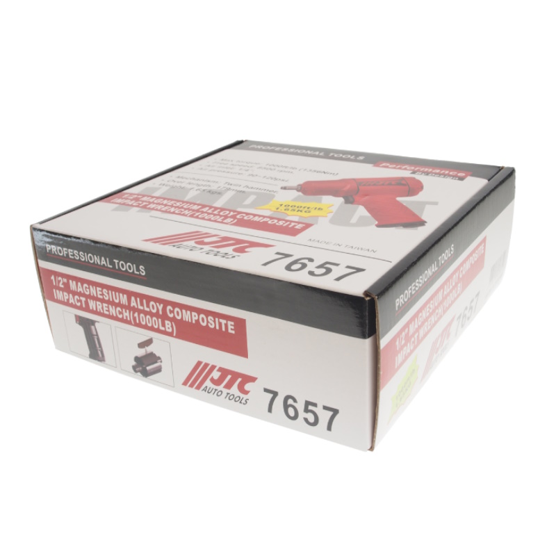 Пневмогайковерт ударный композитный JTC JTC-7657 12 8500 обмин