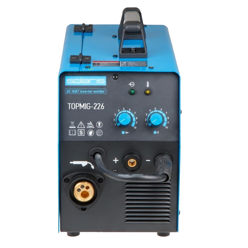 Полуавтомат сварочный Solaris TOPMIG-226 TOPMIG-226WG5 с горелкой 5 м