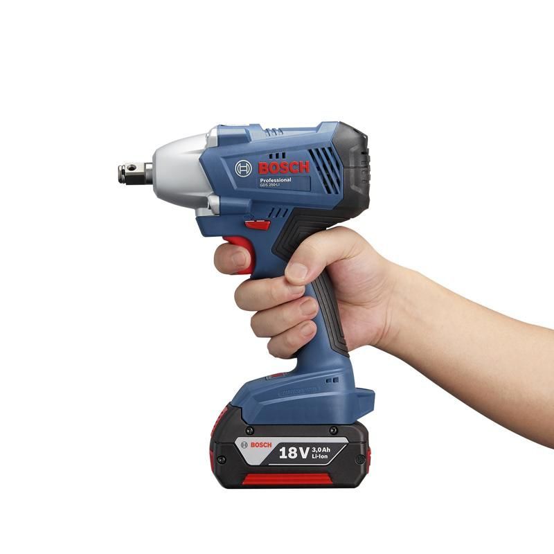 Аккумуляторный гайковерт Bosch GDS 250-LI 06019G6120 (ударный, размер патрона 1/2")