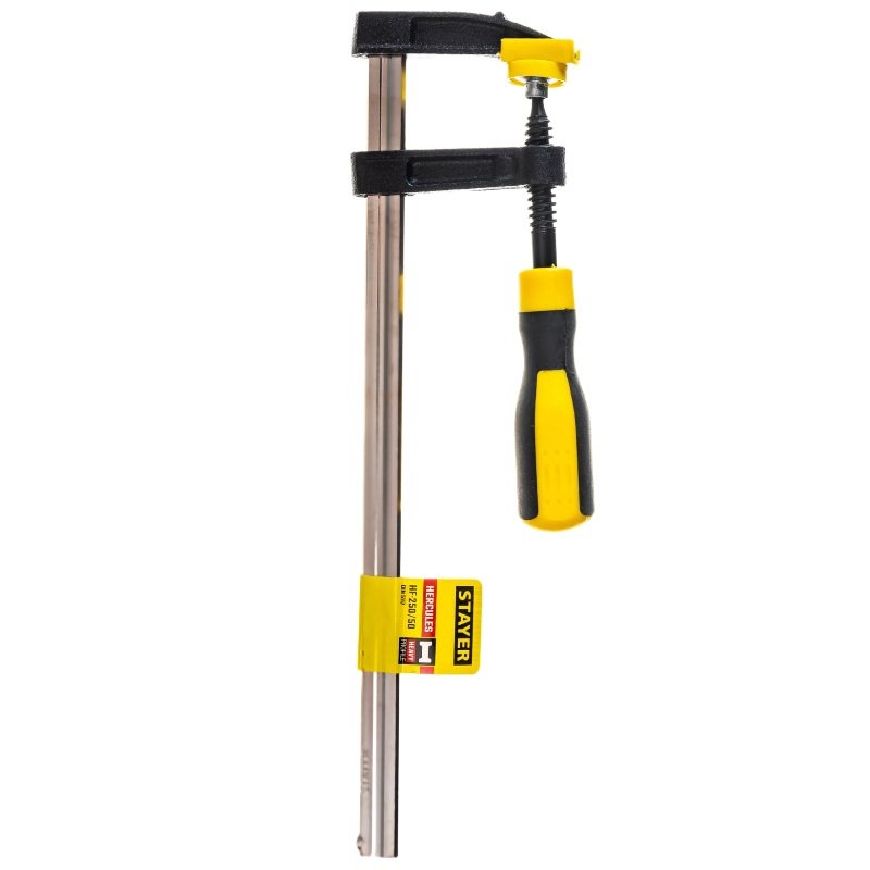 Струбцина F-образная Stayer 32095-050-250 (50x250 мм, двухкомпонентная рукоятка) во Владимире