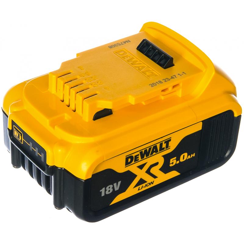 Аккумулятор DeWalt DCB184-XJ XR (Li-Ion, слайдер, 18 В, 5 Ач, вес 600 г, профессиональная эксплуатация) в Иваново