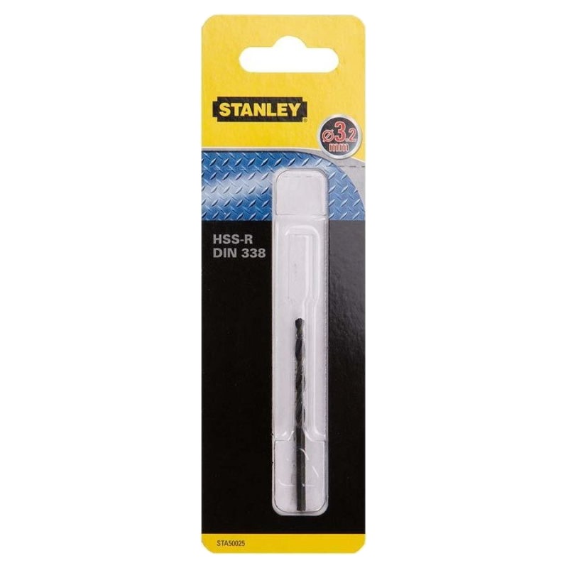 Сверло по металлу Stanley STA50025-QZ, HSS-R, 3,2 мм в Туле