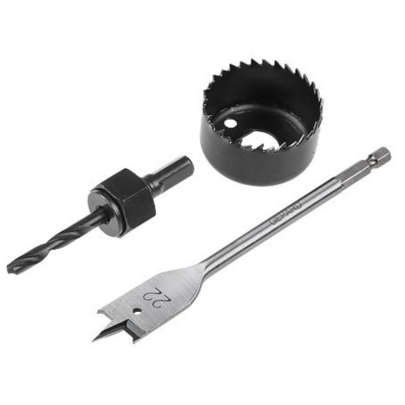 Набор для установки врезных замков Gepard 2248 GP2422-48 3 предмета 211₽