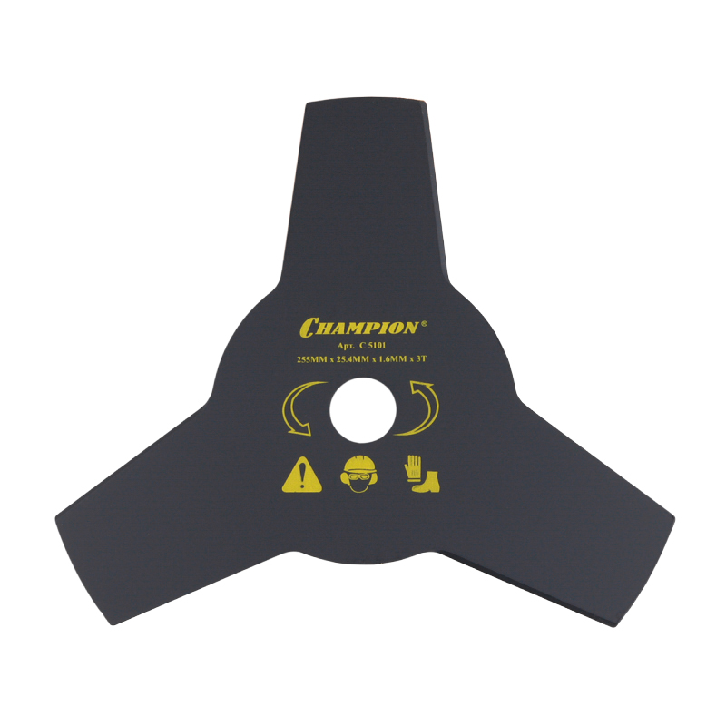 Нож 3-х лопастной для жесткой травы Champion (3/255/25.4)C5101