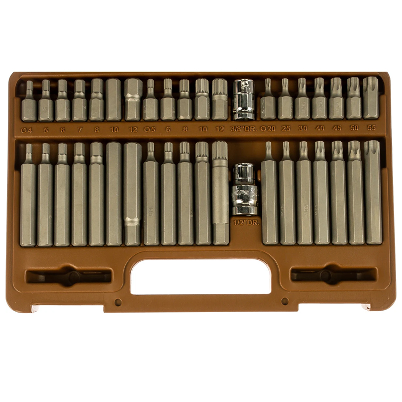 Набор вставок-бит и переходников Ombra 953240 055511 3/8", 1/2"DR, 40 предметов в Муроме