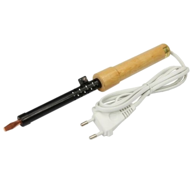 Паяльник Rexant ПД ЭПСН 12-0265 220 В 65 Вт деревянная ручка Россия 374₽