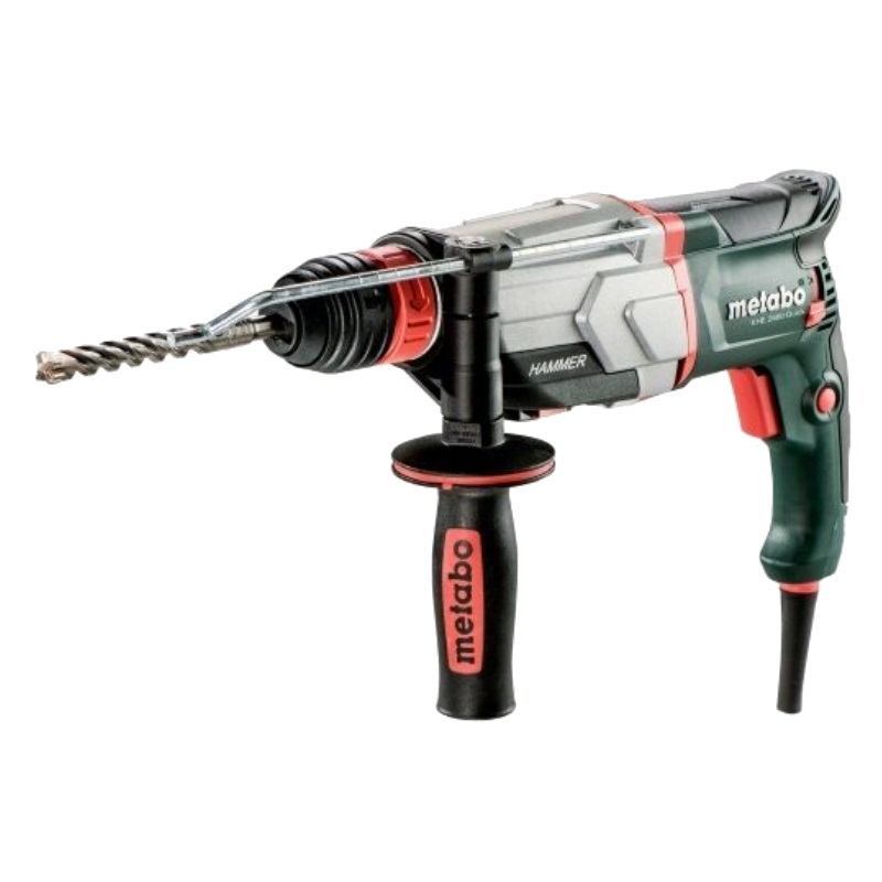 Перфоратор Metabo KHE 2660 Quick+БЗП+набор буров4 6006635001 в кейсе, с защитной муфтой