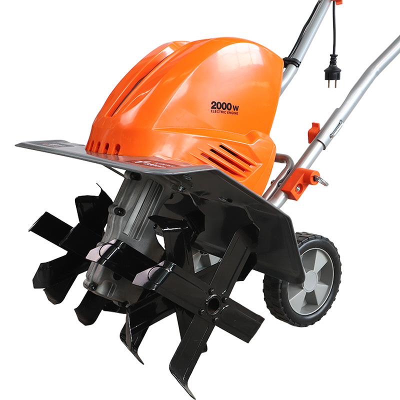 Электрический культиватор для дачи DAEWOO DAT 2000E (мощность двигателя 2000 Вт)