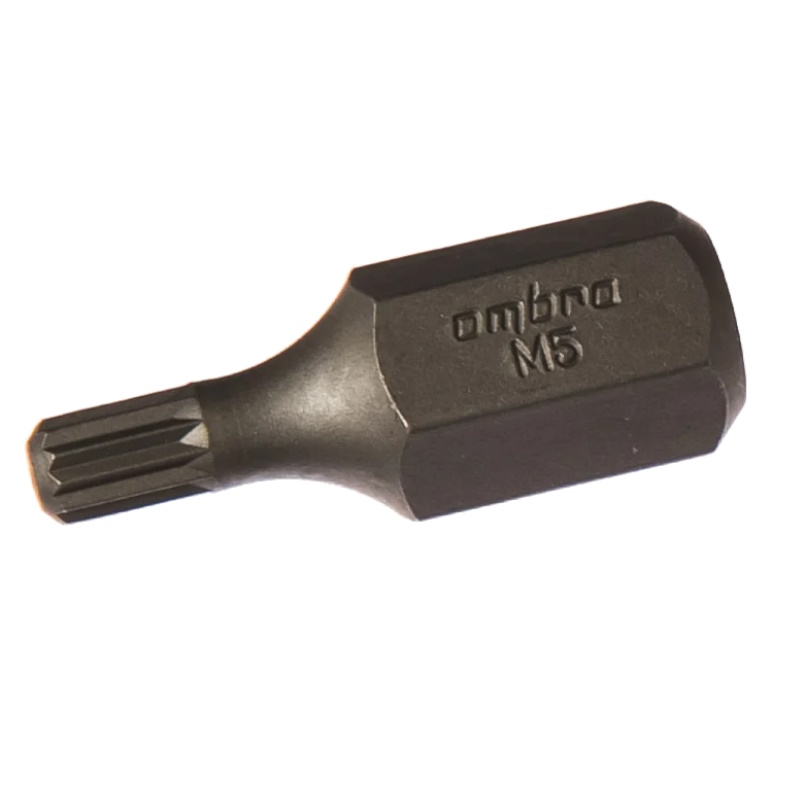 Вставка-бита Ombra 531705 055843, 10 мм DR, SPLINE M5, 30 мм в Кинешме