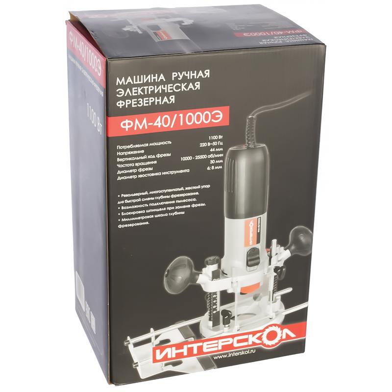 Фрезер Интерскол ФМ-40/1000Э 440.1.0.00