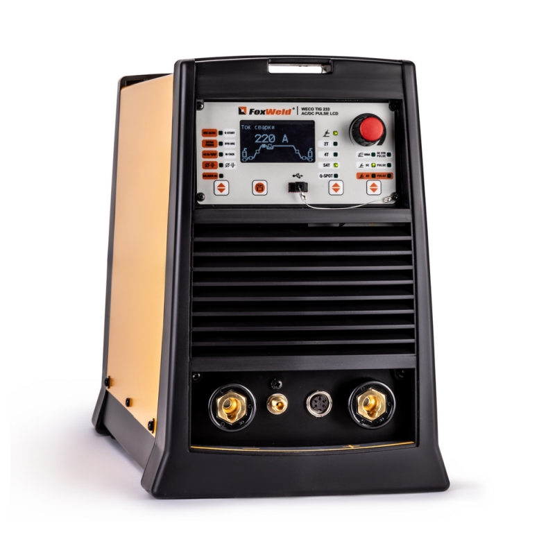 Аппарат аргонодуговой сварки FoxWeld Weco TIG 233 ACDC Pulse LCD 9141 528860₽