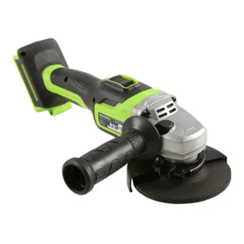 Угловая шлифмашина (болгарка) аккумуляторная Greenworks GD24AG 24V 3200207CUG, 125 мм, 24 В, плавный пуск в Муроме