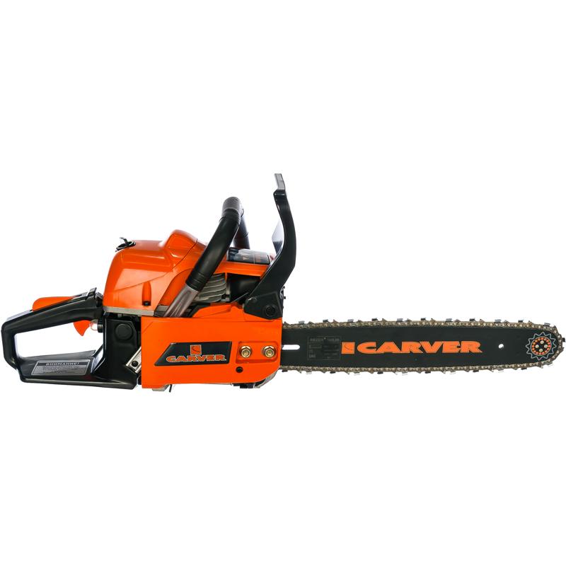 Пила цепная бензиновая Carver RSG 246 (2.4 л. с., паз 1.5мм, шаг цепи 0.375") в Твери