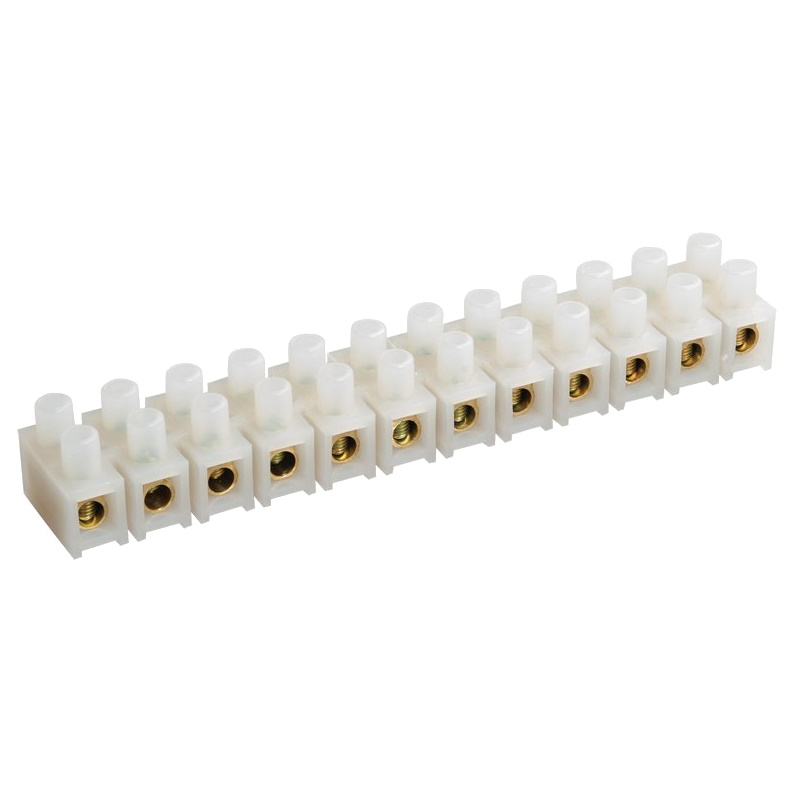 Зажим винтовой IEK ЗВИ-30 UZV2-030-10-H, н/г, 6-16 мм2, 12 пар, Home