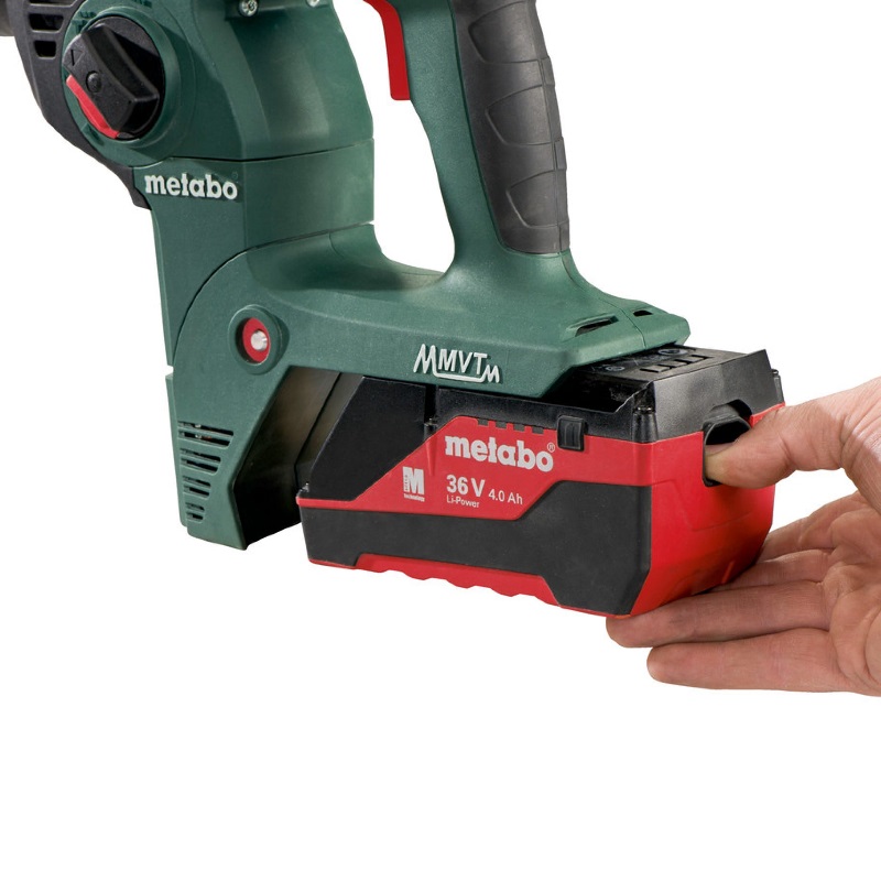 Аккумуляторный перфоратор Metabo KHA 36 LTX 600795650 в кейсе, с защитной муфтой, с виброзащитой в Иваново