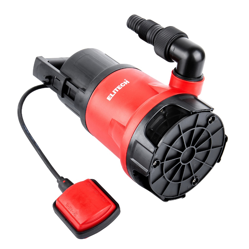 Насос погружной Elitech НПД 550-35П 205632, дренажный, 550 Вт, 11500 л/ч, Н=7 м, гряз/вод