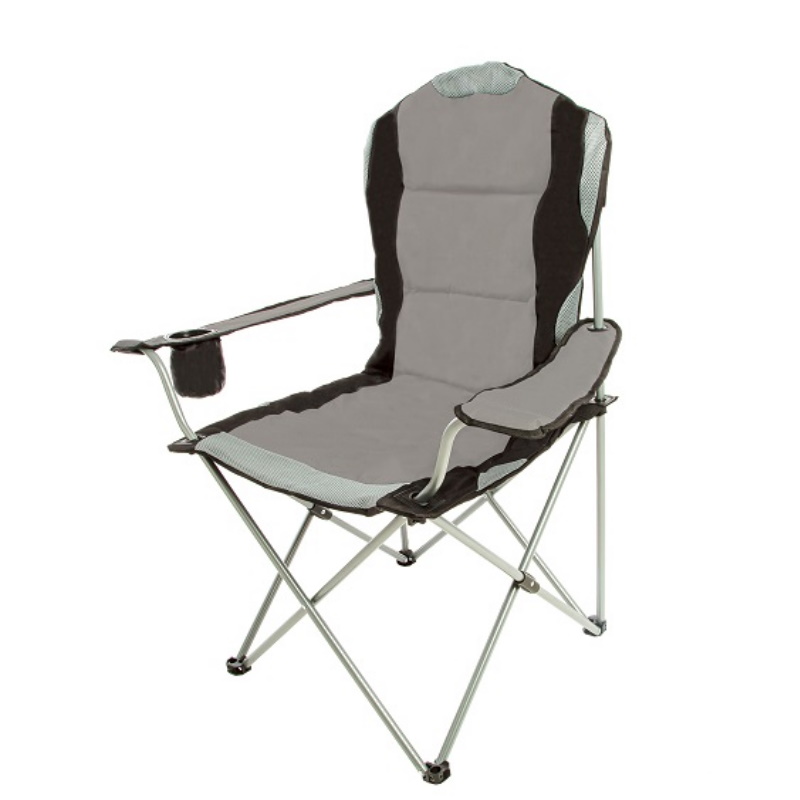 Кресло раскладное Green Glade 2325 серое, 59х58х49/107 см